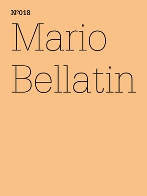 cover image of Mario Bellatin